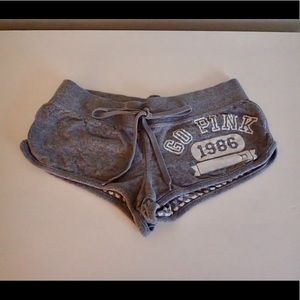 Go Pink Shorty Shorts in Gray Size - S